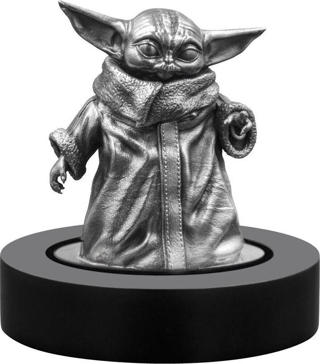 New Zealand Mint Silber Star Wars 150g Miniatur - The Child inkl. Etui & COA (925, 2021)