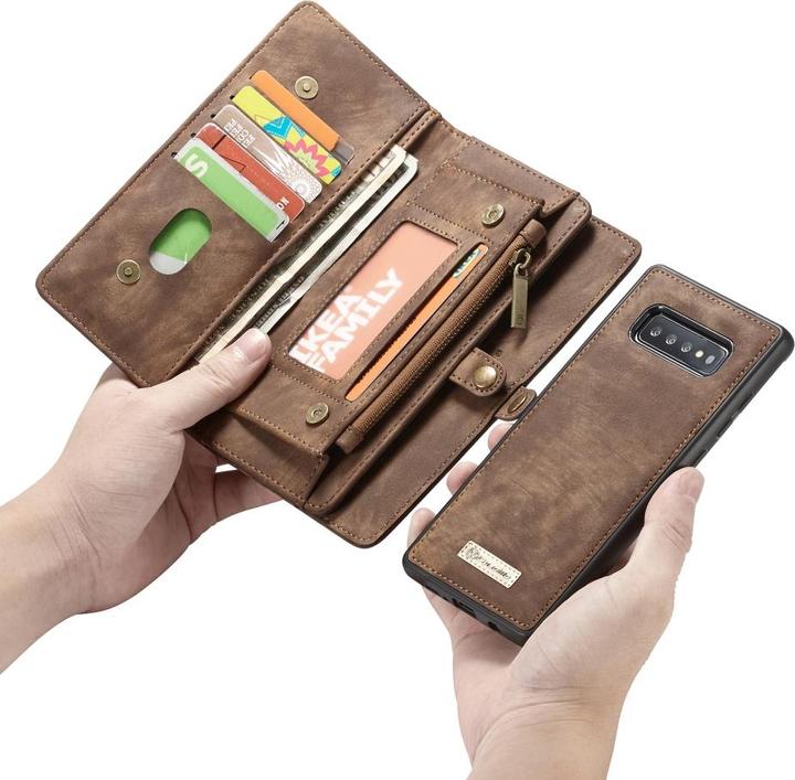 Actual product image Caseme Samsung Galaxy S10+ Real Leather Wallet Card Case (Samsung Galaxy S10+)