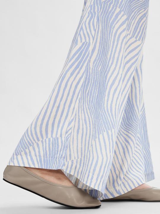 Image du produit Selected Femme Pantalon imprimé à jambe large (40)
