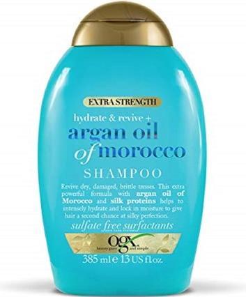 Immagine prodotto Ogx HYDRATE & REPAIR shampoo extra forte per capelli all'olio di argan 385 m (385 ml, Shampoo liquido)
