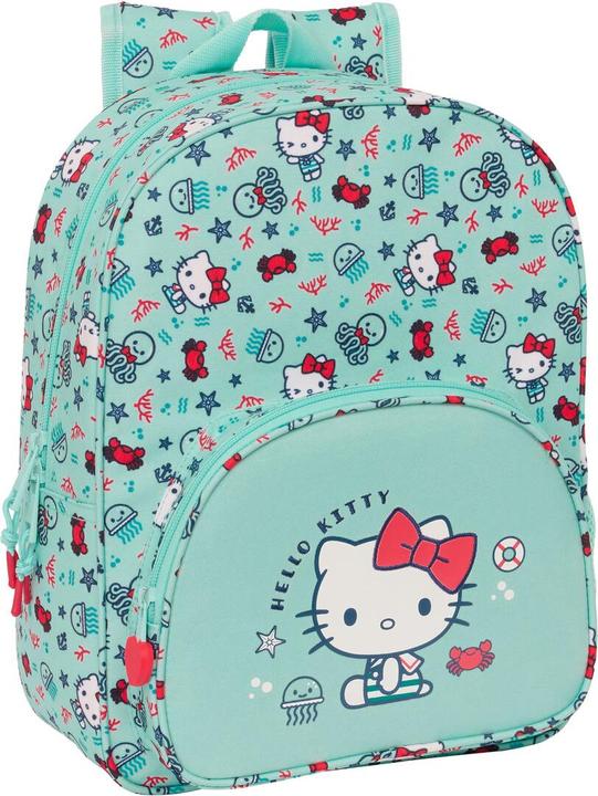 Hello Kitty Sac à dos scolaire Sea lovers turquoise 26 x 34 x 11 cm