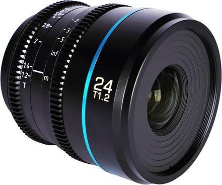 Actual product image Sirui MS24R-G Night Walker 24mm T1.2 S35 Cine Lens (RF Mount Gun Metal Gray) (Novelty) (Special offer) (Canon RF, APS-C / DX)