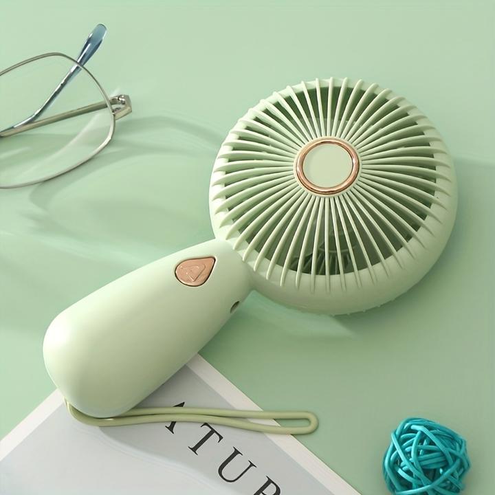 Produktbild PhoneLook Kompakter tragbarer Mini USB Ventilator wiederaufladbar für Innen- und Aussenreisen