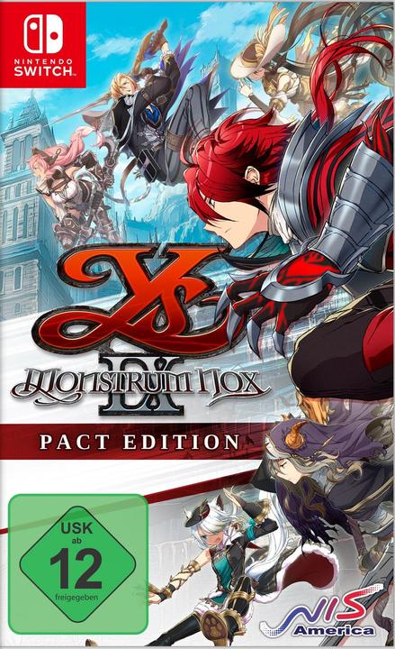 Produktbild NIS Ys IX: Monstrum Nox Pact Edition (Switch, Switch Lite, Switch OLED, DE)