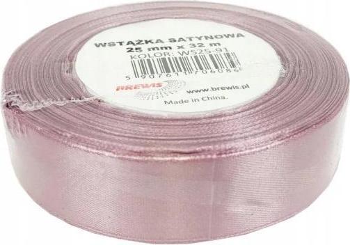 Image du produit Brewis Dunkelrosa Satinband 25 mm x 32 m