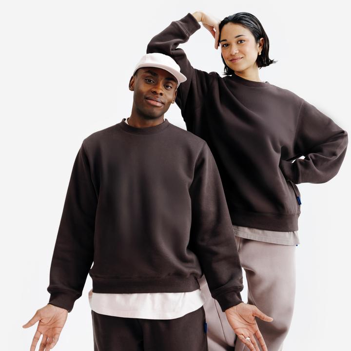 Produktbild Decathlon Sweatshirt unisex - Relax braun (M)