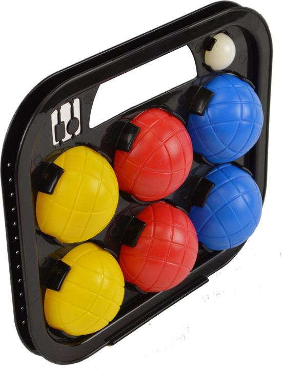 Sporti Satz mit 6 Pétanque-Kugeln aus PVC (6 x)