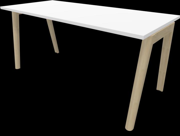 White, Ash natural light grey stained