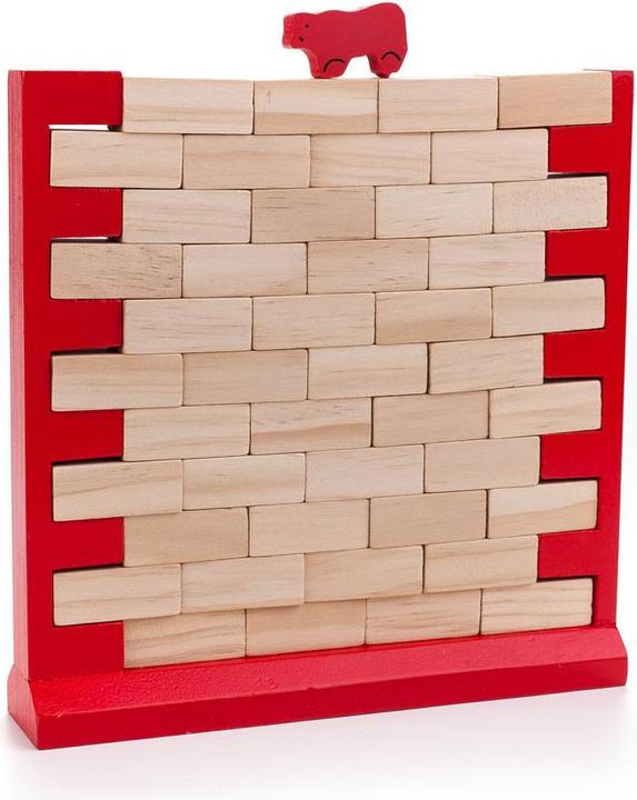 Image du produit Longfield Games Jeu d'équilibre en bois Mur tombant (Multilingue)