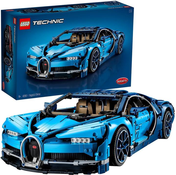 Actual product image LEGO Bugatti Chiron (42083, LEGO Technic, LEGO Rare Sets)