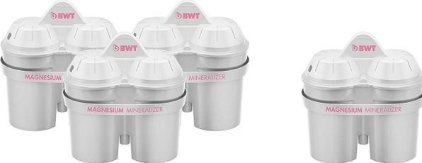 Actual product image BWT Filter cartridges Magnesium Mineralized Water 3+1 value pack (4 x)
