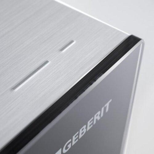 Actual product image Geberit Monolith PLUS sanitary module for stand-alone toilet, 101cm, water connection on side, with