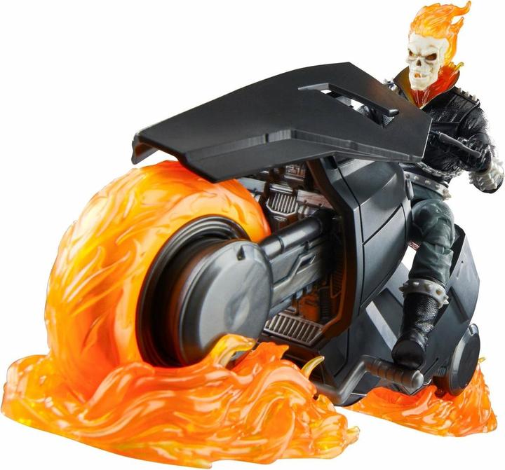 Actual product image Hasbro Marvel 85th Anniversary Marvel Legends action figure with vehicle Ghost Rider 15 cm