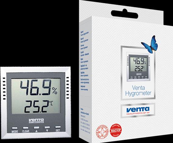 Actual product image Venta Thermo-Hygrometer