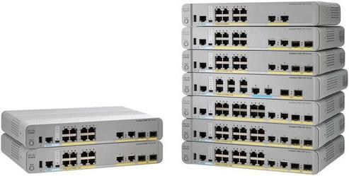 Produktbild Cisco 3560CX-8PT-S: 8 Port IP Base Switch (8 Ports)