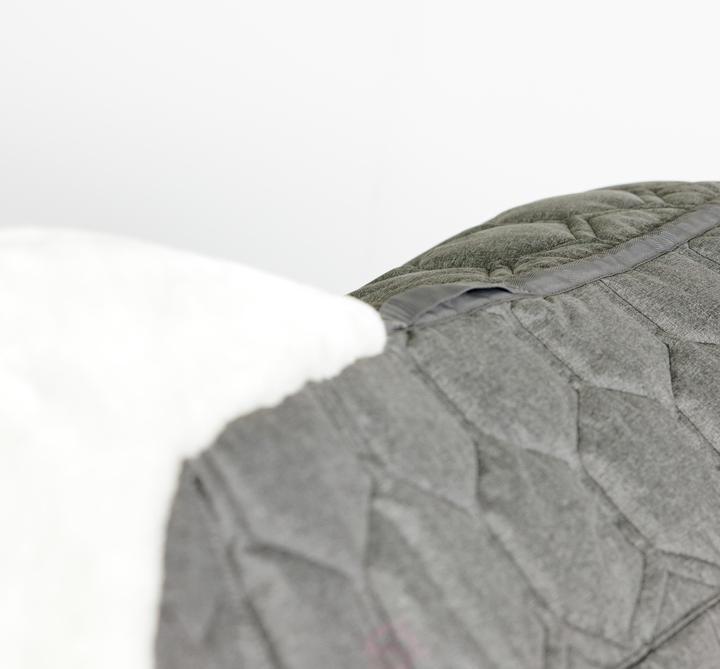 Image du produit Fouganza Couverture d'écurie Combo cheval/poney - 400 gris foncé (165 cm)