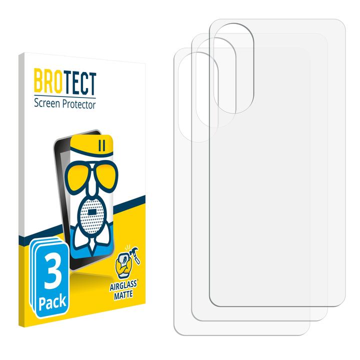 Produktbild BROTECT Schutzglas Schutzfolie Displayschutz Display Schutz Glas Folie matt (3 Stück, Samsung Galaxy S25 Edge)