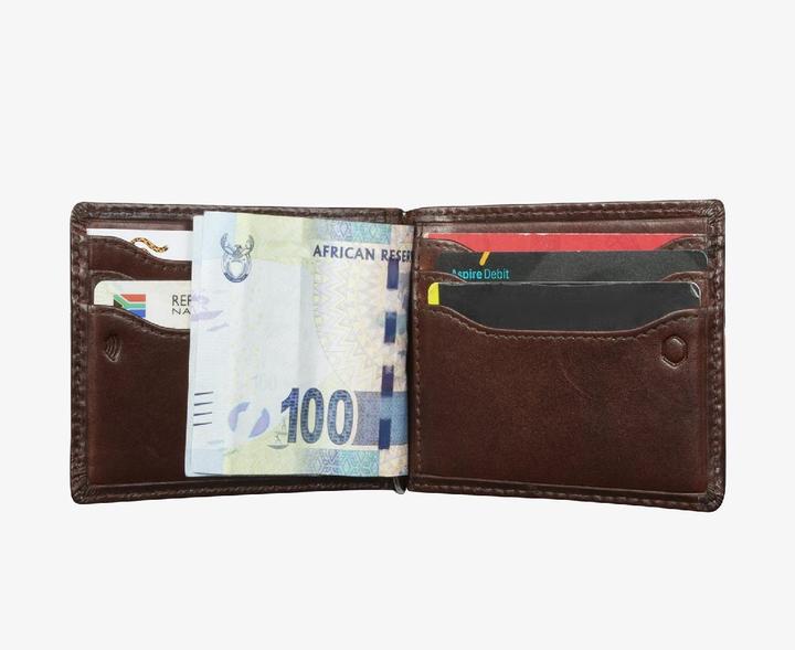 Produktbild Jekyll & Hide Leather Money Clip Wallet