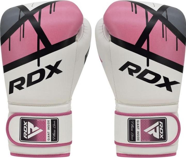 Actual product image Rdx Boxing Glove Bgr-F7 Pink (10 OZ, One size)