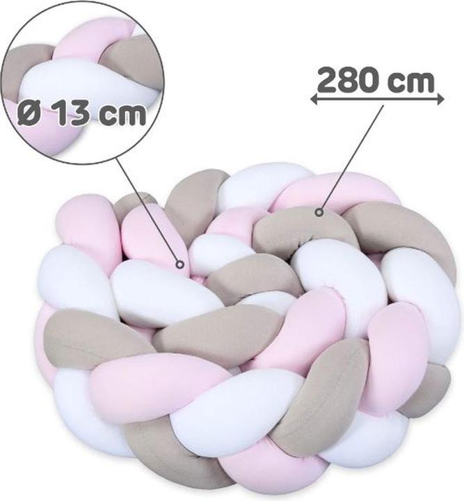 Immagine prodotto Tobi Nestchenschlange geflochten weiss/beige/rosa 280
