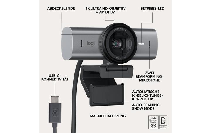 Immagine prodotto Logitech MX Brio 705 per le aziende (8.50 Mpx)