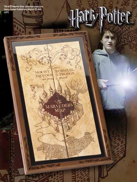 Produktbild Noble Collection Harry Potter Display fuer Die Karte des Herumtreibers