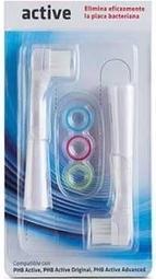 PHB Elektrischer Zahnbürstenkopf Active Adult - 2er-Pack