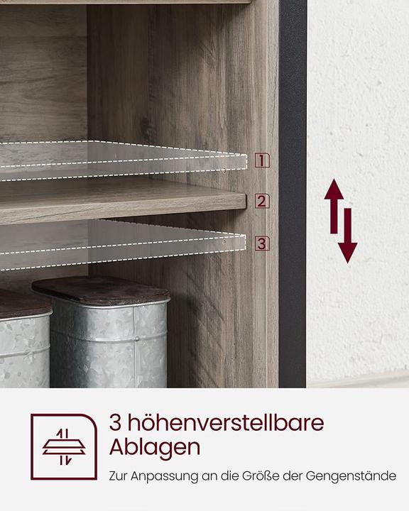 Actual product image Vasagle Sidey (100 x 33 x 80 cm)