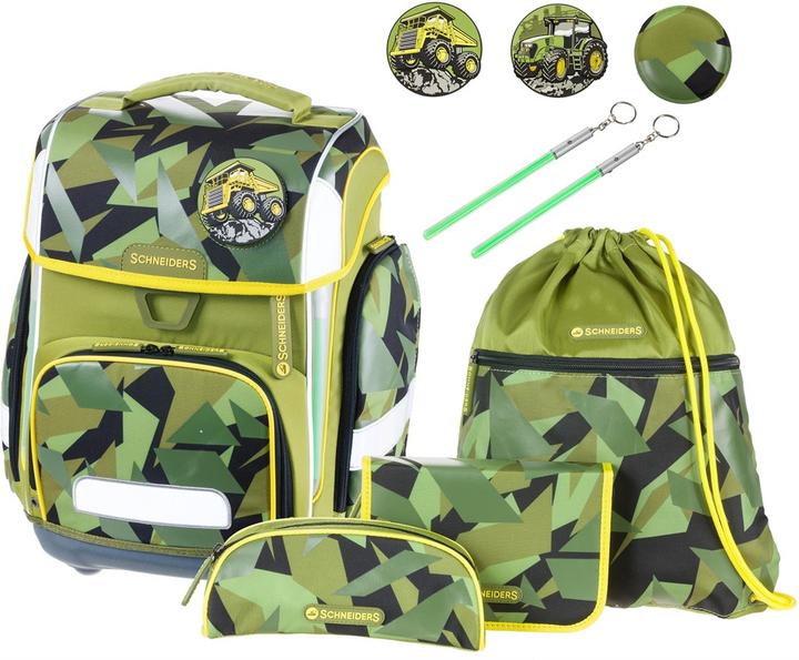 Schneiders Schulthek-Set Construction 6-teilig (21 l)