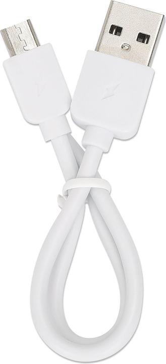 Produktbild Manhattan Powerbank 10000 mAh Weiss (10000 mAh, 5 W, 37 Wh)