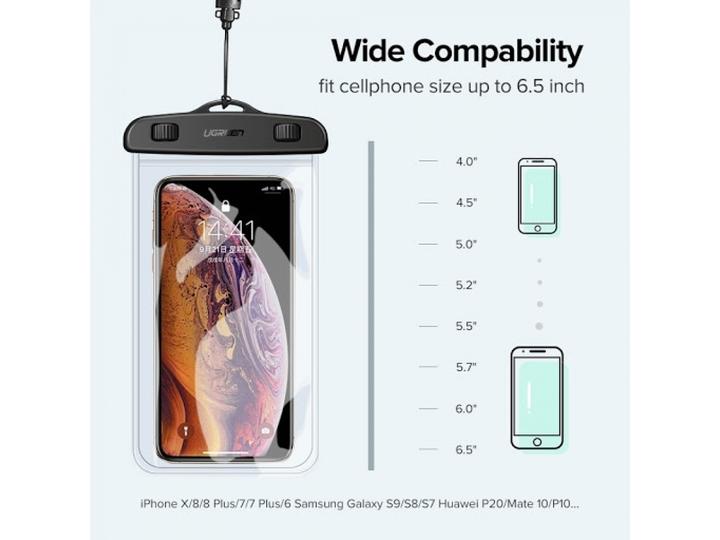 Actual product image Ugreen Waterproof Case (Universal)