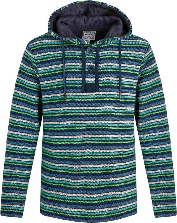 Produktbild Weird Fish Payson Kapuzenpullover Knopfhals (XL)