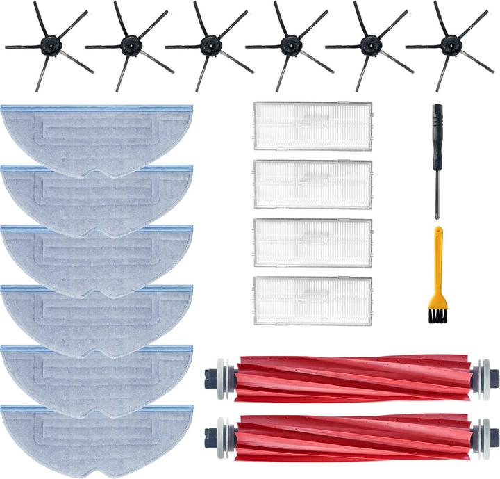 UPhitnis 20pc Ersatzteile Zubehoer für Xiaomi Roborock S7 T7 Serie