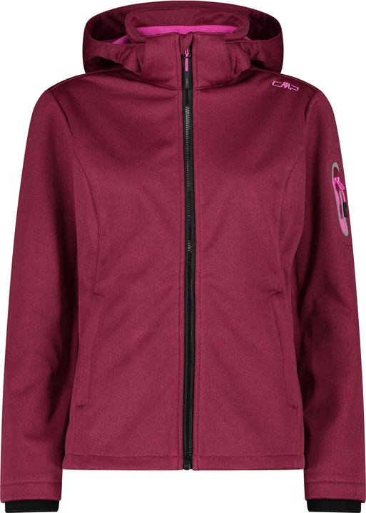 Actual product image CMP Campagnolo Women's Softshell Jacket Zip Hood (36)