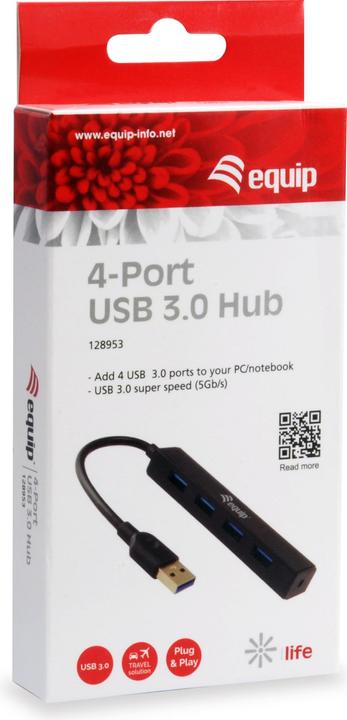 Produktbild equip 128953 (USB-A, 4 Ports)