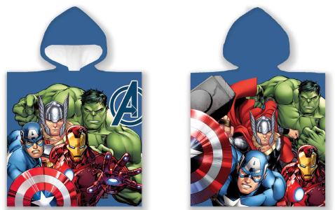 Produktbild BrandMac Poncho Towel - 50 x 100 cm – Avengers (110066) (50 x 100 cm)