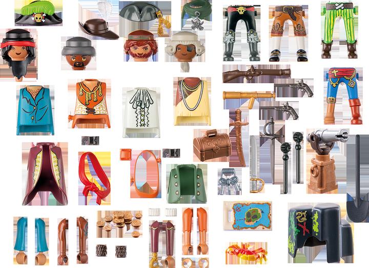 Produktbild Playmobil Meine Figuren: Piraten (71533, Playmobil Pirates)
