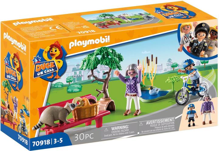 Image du produit Playmobil Police Action : Attrape le voleur. (70918, Playmobil Duck On Call)