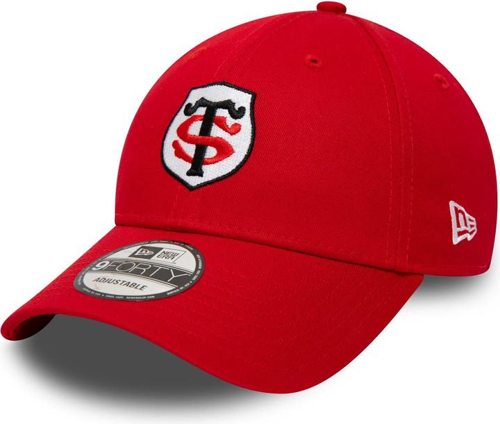 Actual product image New Era 9Forty Strapback Cap - Stade Toulousain Rugby Rot