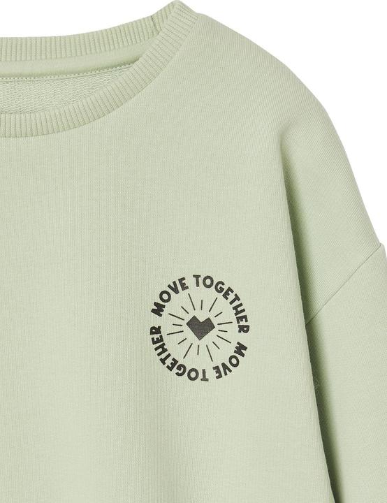 Actual product image Vertbaudet Mädchen Sweatshirt mit Holo-Print und Recycling-Polyester (146)