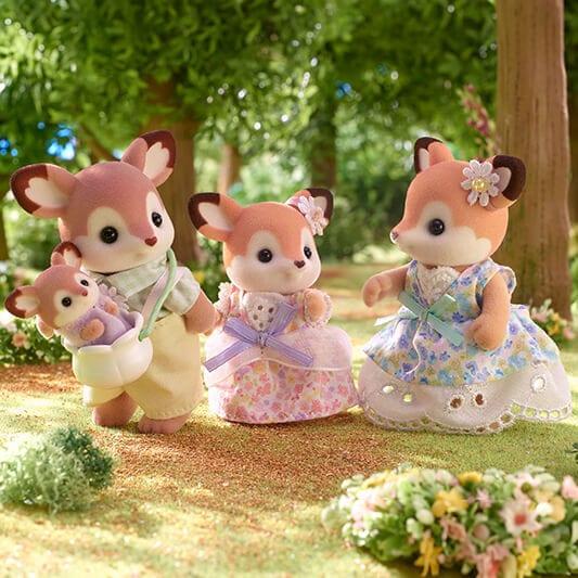 Actual product image Sylvanian Families Reh Familie