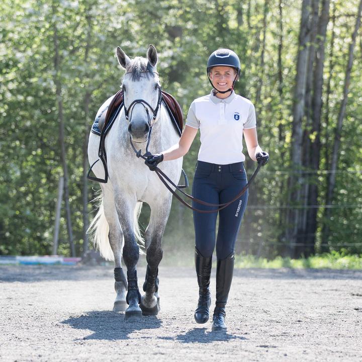 Produktbild B Vertigo Reitbundhose für Damen Horze Grand Prix mit Vollgrip (38)
