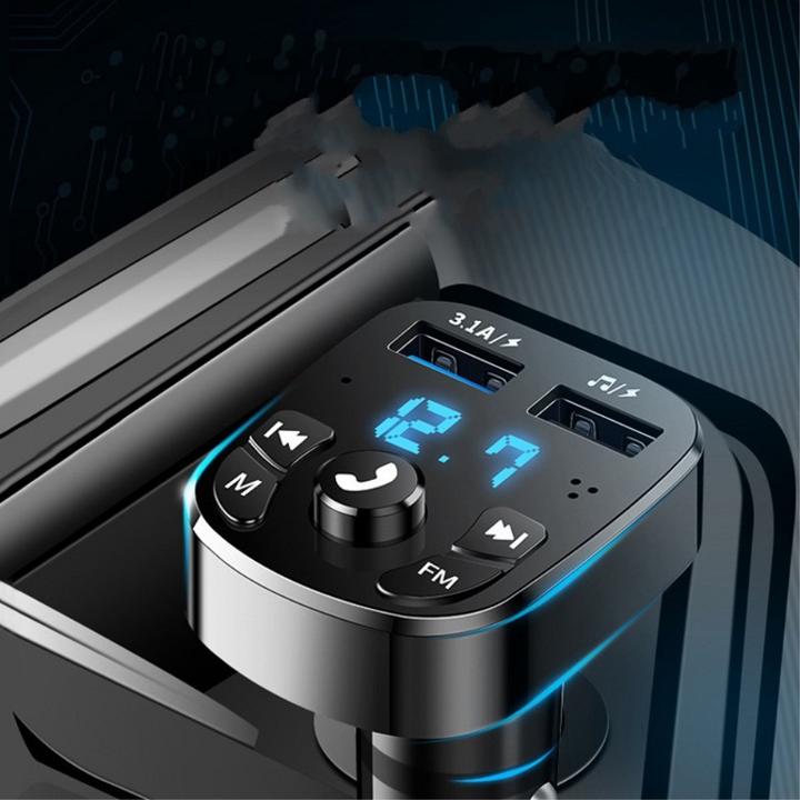 Image du produit Ueli Express Transmetteur FM Bluetooth 5.0 pour voiture avec fonction mains libres