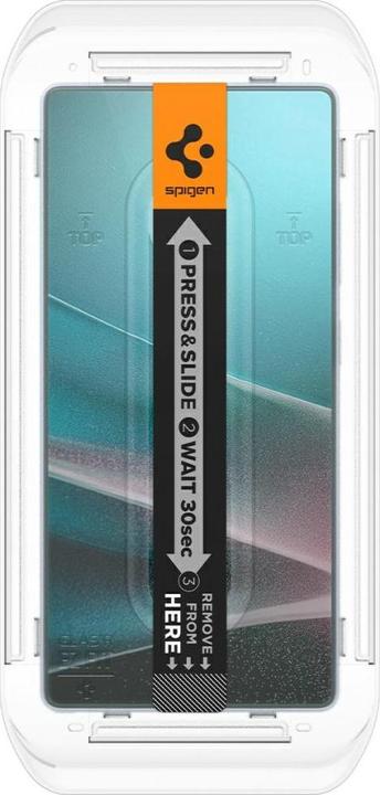 Actual product image Spigen Samsung Galaxy S25 Ultra Glas.tR EZ Fit HD Screen Protector, 2-pack (2 Piece, Samsung Galaxy S25 Ultra)