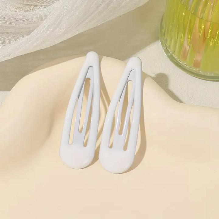 Actual product image ASMI 10 hair clips in water drop shape (10 pcs.)