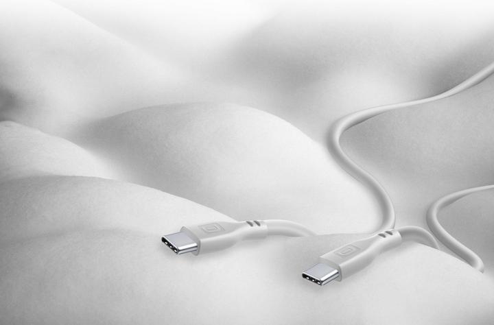 Actual product image Cellularline Soft cable 120 cm - USB-C to USB-C (1.20 m, USB 3.2 Gen 1)