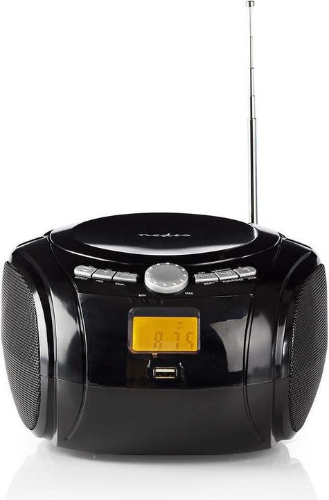 Actual product image Nedis CD Player Boombox Battery Powered/Mains Powered Stereo 9 W Bluetooth® FM USB Playga (FM, Bluetooth)