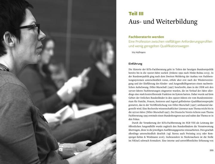 Produktbild Fachberatung auf dem Weg zur Profession? (Deutsch, Maria Theresia Münch, Elke Alsago, Kirsten Fuchs-Rechlin, Christa Preissing, Jule Marx, 2023)