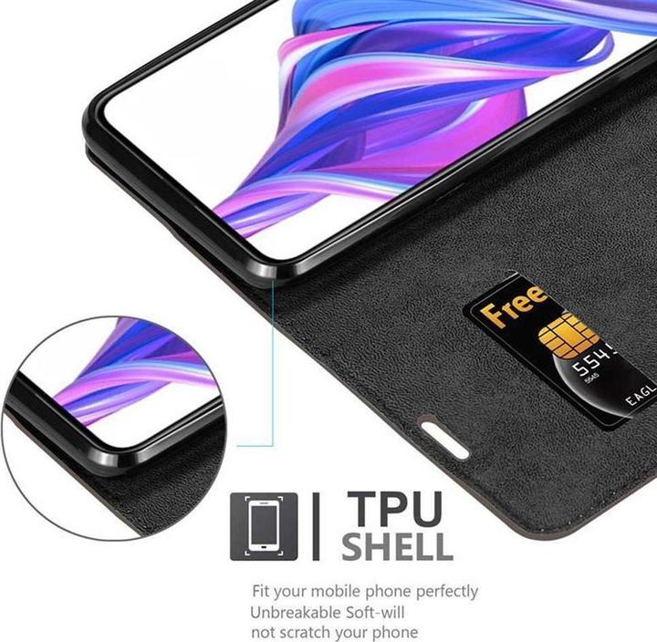 Productafbeelding Cadorabo Boek Onzichtbare Magneethoes (Honor 9X)