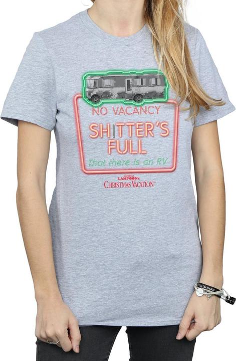 Produktbild National Lampoon´s Vacation National Lampoon's Christmas Vacation Greyscale No Vacancy TShirt (M)